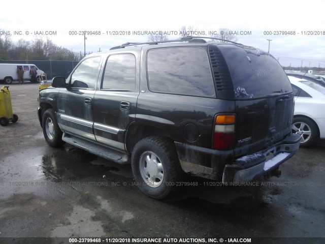 1GKEK13Z83R124604 - 2003 GMC YUKON GRAY photo 3