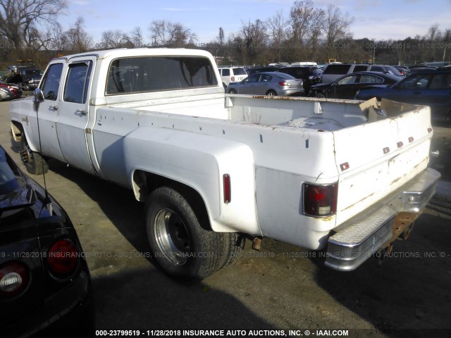 1GCHC33WXFS175249 - 1985 CHEVROLET C30 WHITE photo 3