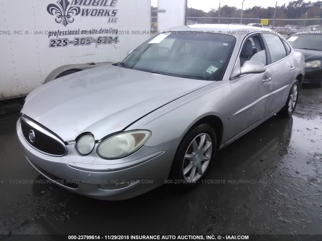 2G4WE587561195192 - 2006 BUICK LACROSSE CXS SILVER photo 2