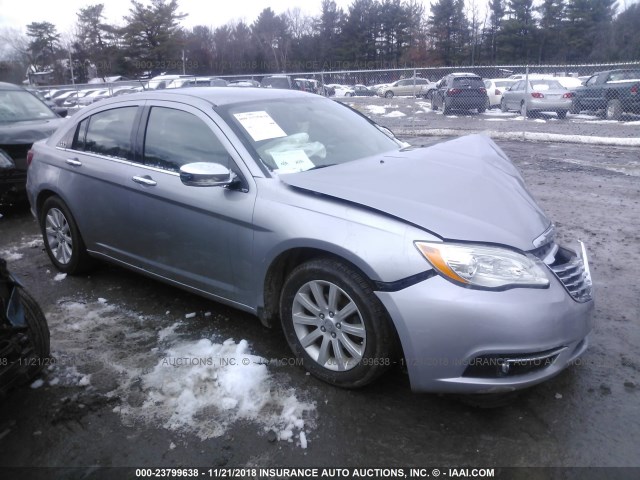 1C3CCBCG9DN608220 - 2013 CHRYSLER 200 LIMITED 银色 照片 1