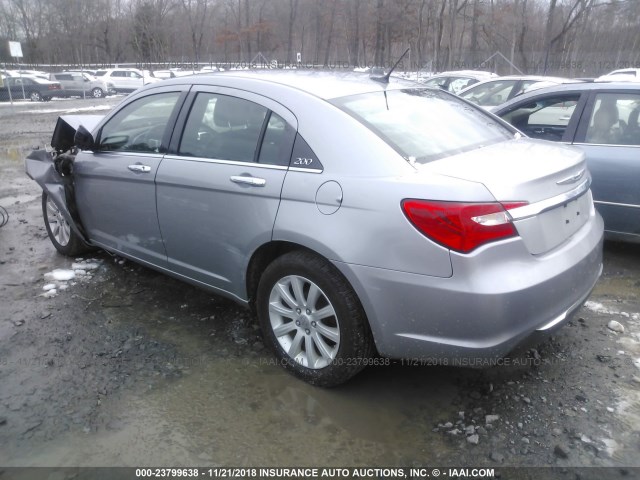 1C3CCBCG9DN608220 - 2013 CHRYSLER 200 LIMITED 银色 照片 3