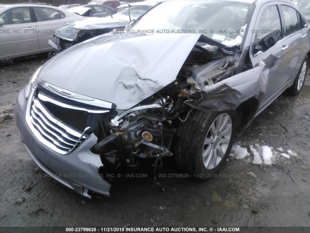 1C3CCBCG9DN608220 - 2013 CHRYSLER 200 LIMITED 银色 照片 6