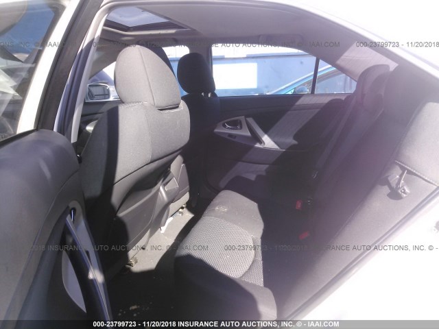 4T1BK3EK8BU622061 - 2011 TOYOTA CAMRY SE/LE/XLE 白色 照片 8