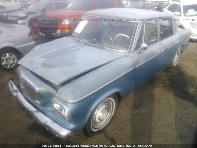 63V21056 - 1963 STUDEBAKER R SERIES  BLUE photo 2