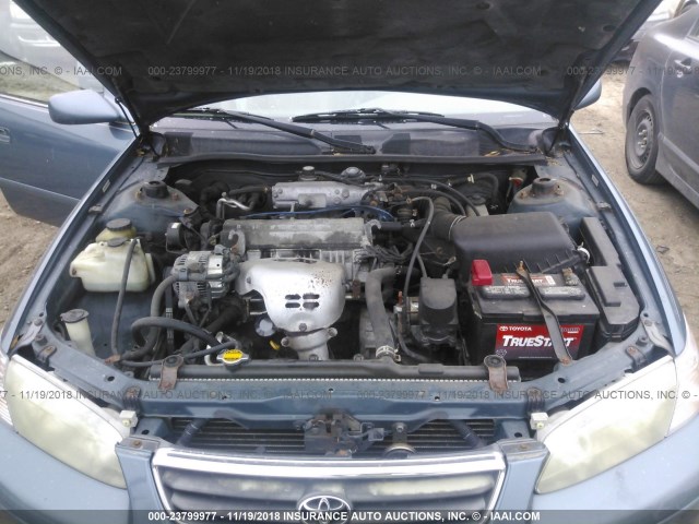 4T1BG22K8YU997182 - 2000 TOYOTA CAMRY CE/LE/XLE 绿色 照片 10