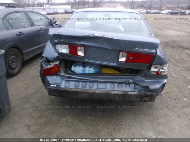 4T1BG22K8YU997182 - 2000 TOYOTA CAMRY CE/LE/XLE 绿色 照片 6