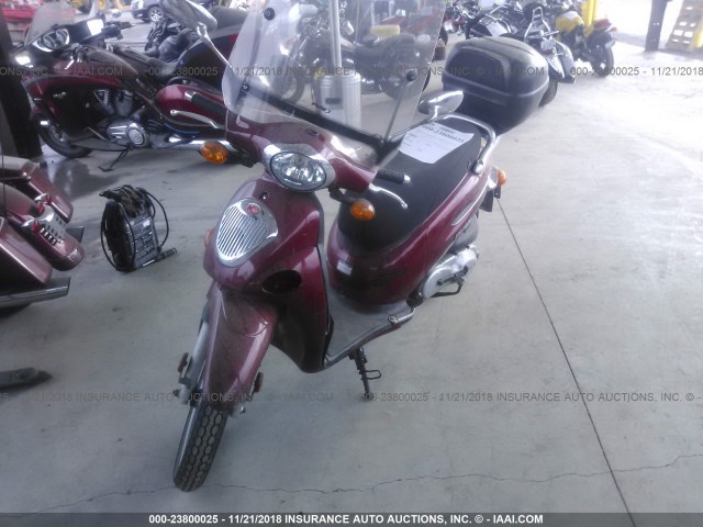 RFBB2J108AB252191 - 2010 KYMCO USA INC PEOPLE 150 RED photo 2