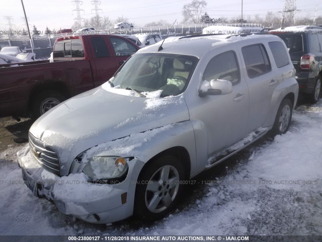 3GNBABFW1BS512074 - 2011 CHEVROLET HHR LT SILVER photo 2