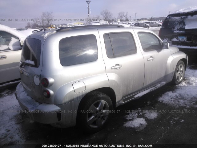 3GNBABFW1BS512074 - 2011 CHEVROLET HHR LT SILVER photo 4