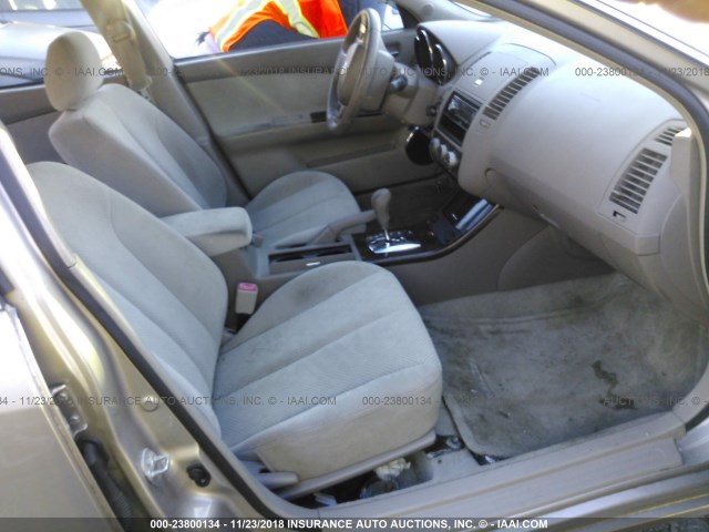 1N4AL11D55C111867 - 2005 NISSAN ALTIMA S/SL TAN photo 5