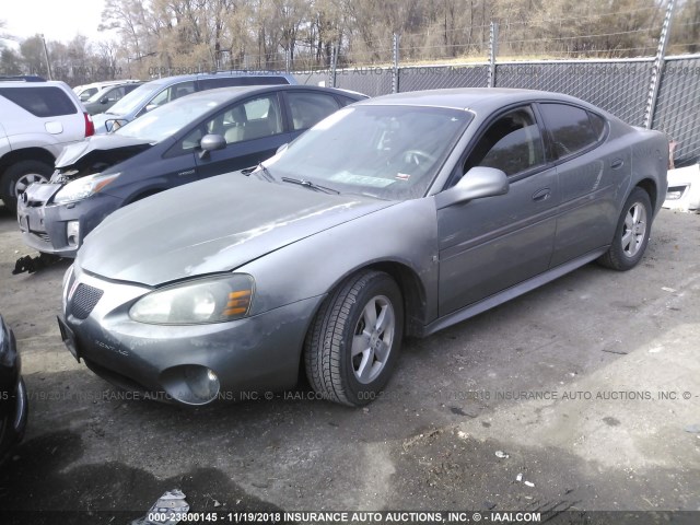 2G2WP552581182649 - 2008 PONTIAC GRAND PRIX SILVER photo 2