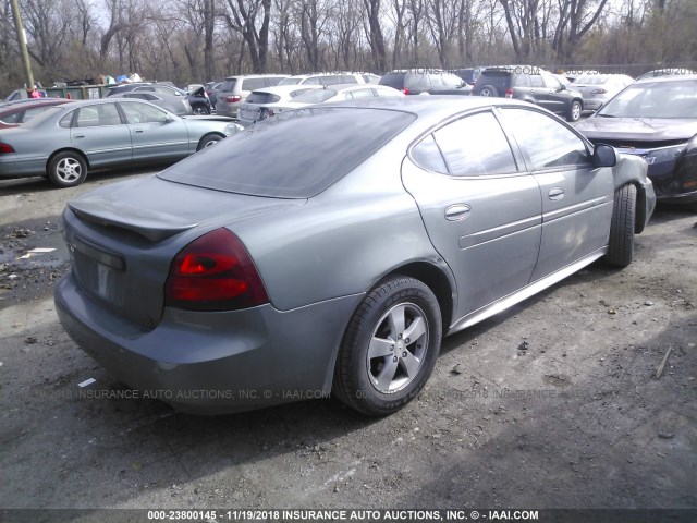 2G2WP552581182649 - 2008 PONTIAC GRAND PRIX SILVER photo 4