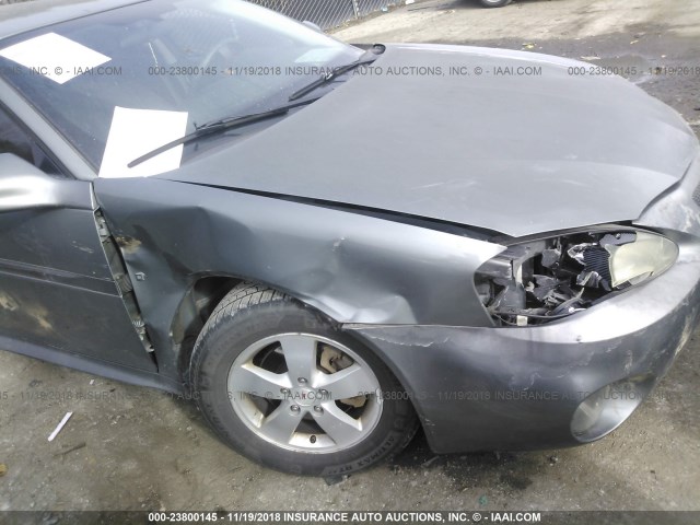 2G2WP552581182649 - 2008 PONTIAC GRAND PRIX SILVER photo 6