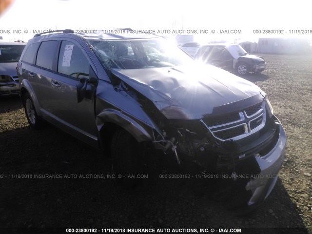 3C4PDCBG1HT576077 - 2017 DODGE JOURNEY SXT SILVER photo 1