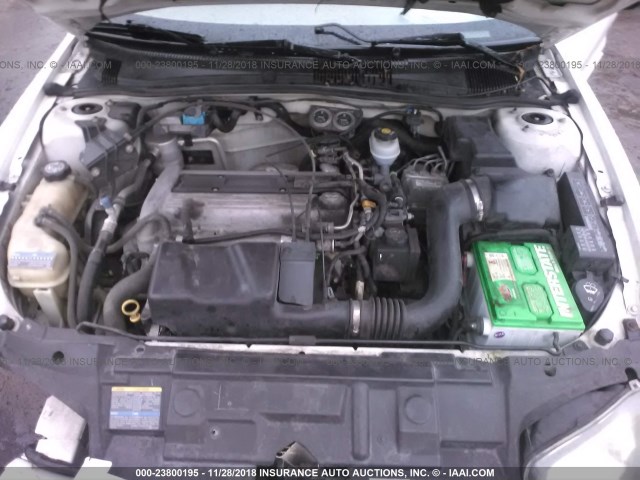 3G1JC54694S108065 - 2004 CHEVROLET CAVALIER CNG WHITE photo 10