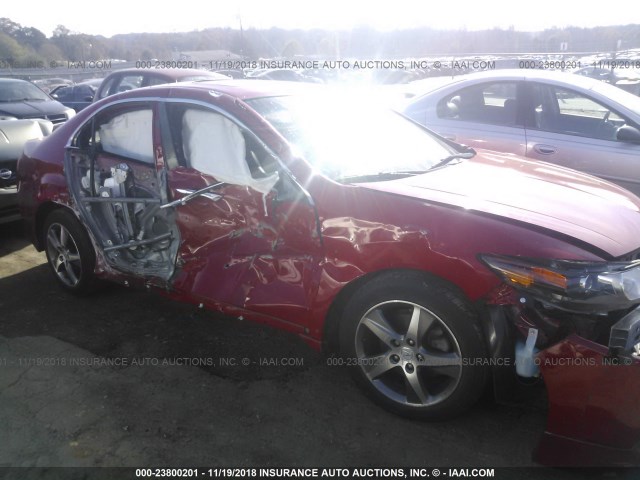 JH4CU2F80DC010671 - 2013 ACURA TSX SE RED photo 6