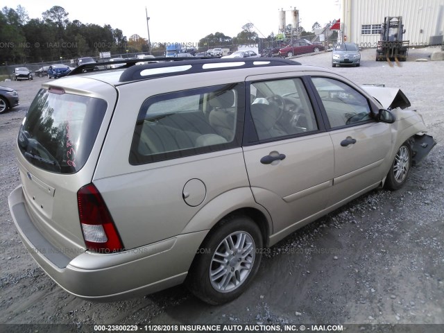 1FAHP36N07W125855 - 2007 FORD FOCUS ZXW/S/SE/SES GOLD photo 4