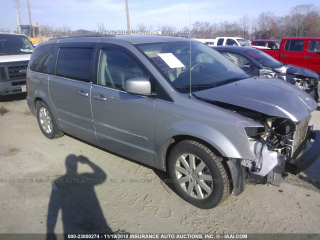 2C4RC1BG6DR744700 - 2013 CHRYSLER TOWN & COUNTRY TOURING GRAY photo 1