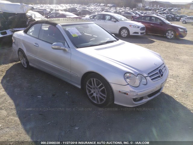 WDBTK56F69F265613 - 2009 MERCEDES-BENZ CLK 350 SILVER photo 1