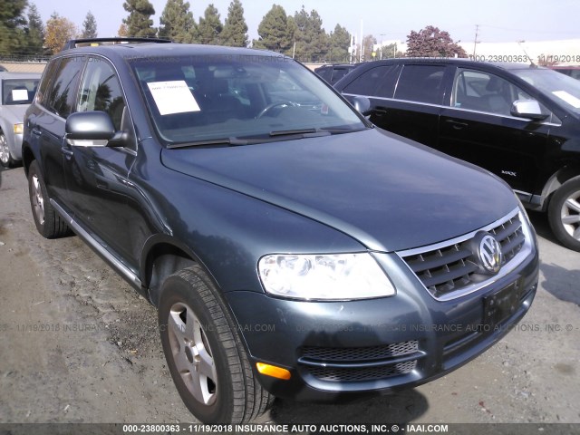 WVGZG77L16D004227 - 2006 VOLKSWAGEN TOUAREG 3.2 BLUE photo 1