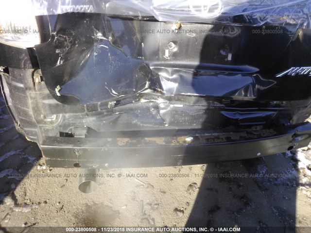 2T1KR32E18C690559 - 2008 TOYOTA COROLLA MATRIX XR BLACK photo 6