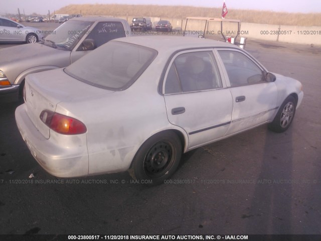 1NXBR12E1YZ362187 - 2000 TOYOTA COROLLA VE/CE/LE GRAY photo 4