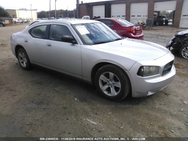 2B3KA43R77H850612 - 2007 DODGE CHARGER SE/SXT SILVER photo 1