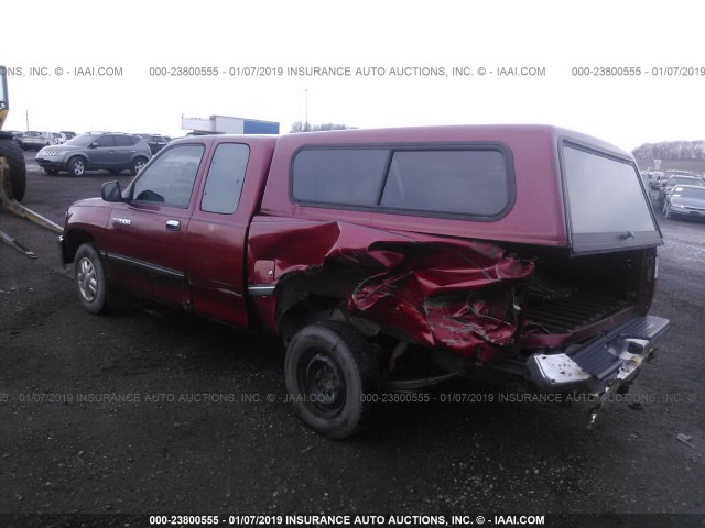 JT4VD12EXS0006965 - 1995 TOYOTA T100 XTRACAB/DX RED photo 3