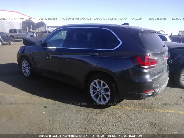 5UXKR6C57F0J78603 - 2015 BMW X5 XDRIVE50I BLACK photo 3