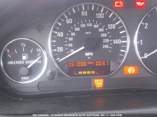 4USCH9348YLG05061 - 2000 BMW Z3 2.3 YELLOW photo 7