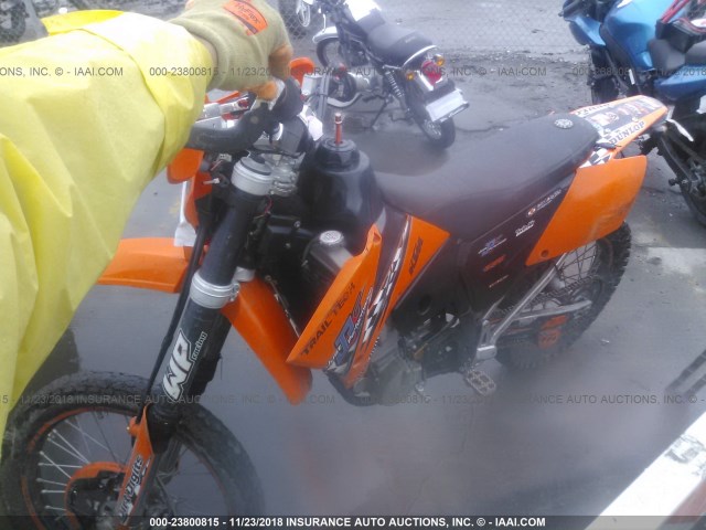 VBKEXM4027M449328 - 2007 KTM 530 EXC RACING ORANGE photo 2