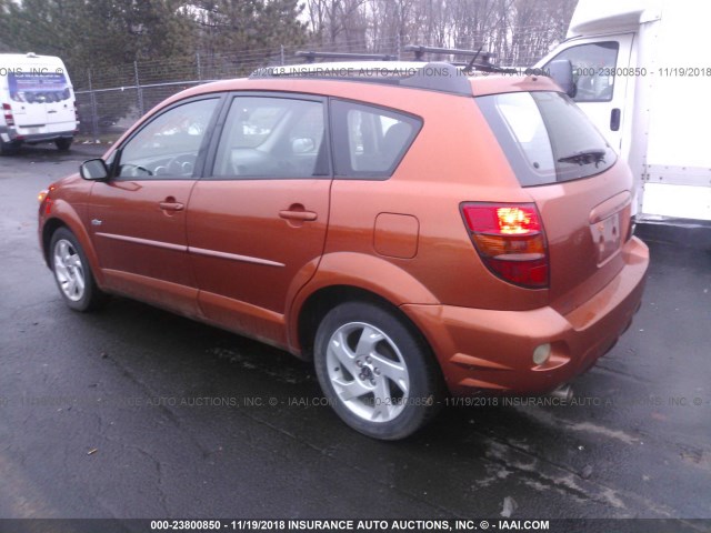 5Y2SL64874Z415269 - 2004 PONTIAC VIBE ORANGE photo 3