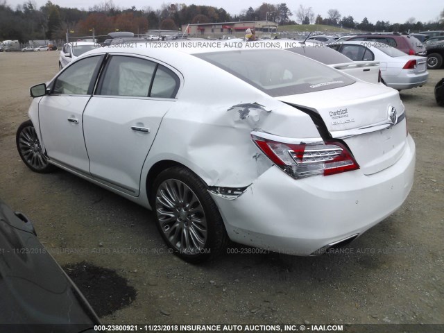 1G4GF5G39FF259744 - 2015 BUICK LACROSSE PREMIUM WHITE photo 3