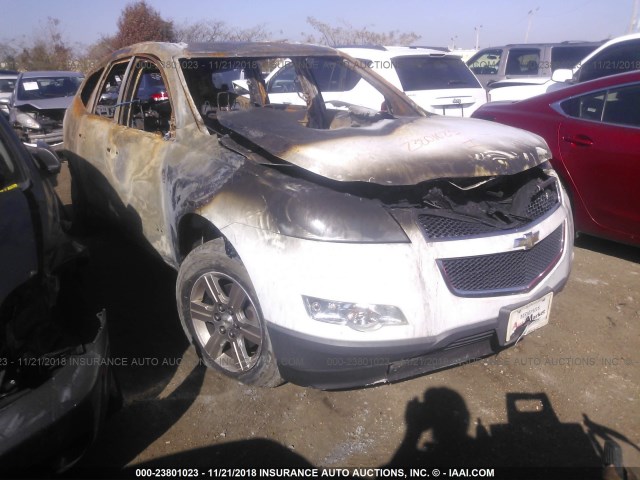 1GNER23D39S108241 - 2009 CHEVROLET TRAVERSE LT WHITE photo 1