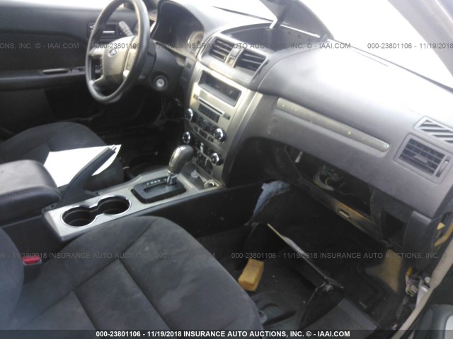 3FADP0L37AR236803 - 2010 FORD FUSION HYBRID SILVER photo 5