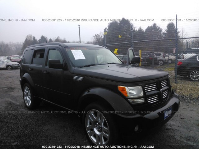 1D8GU586X7W683648 - 2007 DODGE NITRO R/T BLACK photo 1