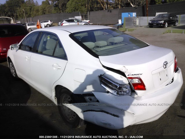 4T1BE46K99U883592 - 2009 TOYOTA CAMRY SE/LE/XLE 白色 照片 3