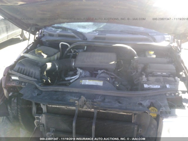 1J8HG48K07C584817 - 2007 JEEP COMMANDER Tünd qırmızı foto 10