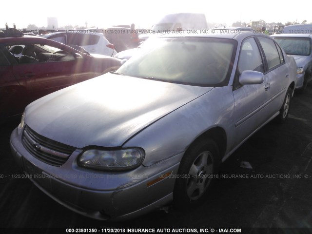 1G1NE52J53M685435 - 2003 CHEVROLET MALIBU LS 银色 照片 2