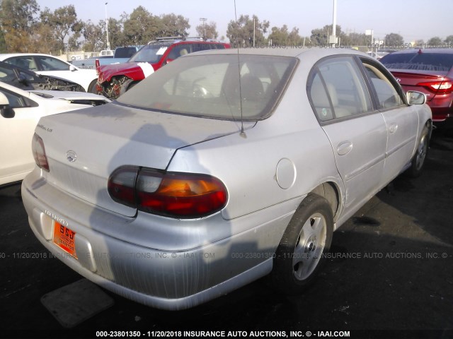 1G1NE52J53M685435 - 2003 CHEVROLET MALIBU LS 银色 照片 4