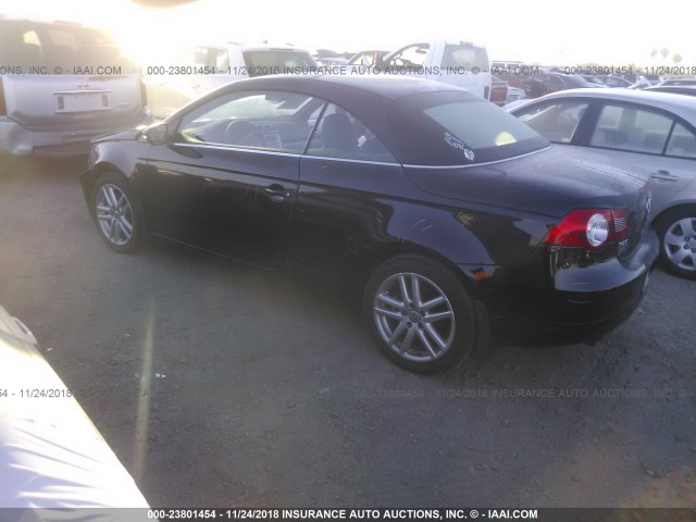 WVWFA71F49V023428 - 2009 VOLKSWAGEN EOS LUX 黑色 照片 3