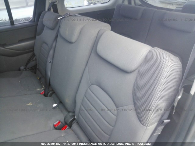 5N1AR1NB0AC624113 - 2010 NISSAN PATHFINDER S/LE/SE GRAY photo 8