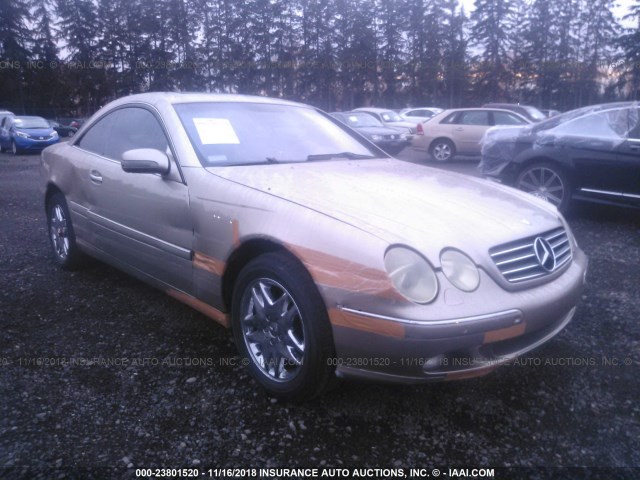 WDBPJ75J62A022344 - 2002 MERCEDES-BENZ CL 500 GOLD photo 1