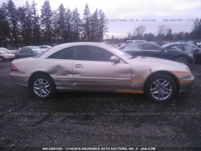 WDBPJ75J62A022344 - 2002 MERCEDES-BENZ CL 500 GOLD photo 6