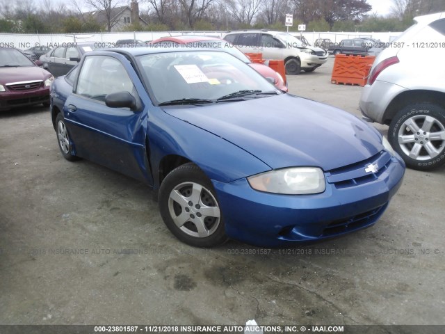 1G1JF12F837308855 - 2003 CHEVROLET CAVALIER LS BLUE photo 1