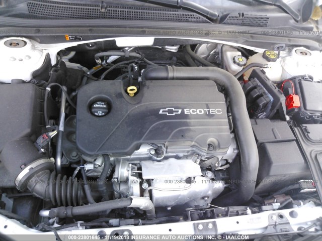 1G1ZB5ST8GF270700 - 2016 CHEVROLET MALIBU LS WHITE photo 10