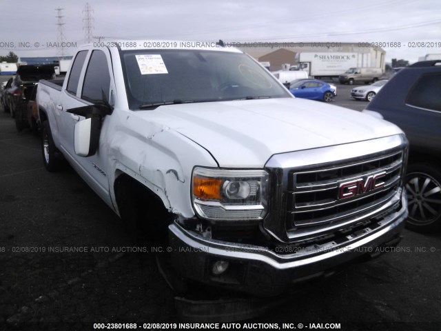 1GTR1UEC4EZ230061 - 2014 GMC SIERRA C1500 SLE WHITE photo 1