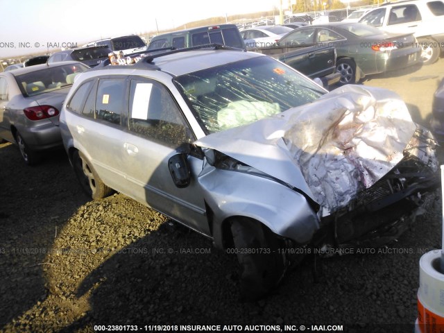 JM1BJ245121567984 - 2002 MAZDA PROTEGE PR5 SILVER photo 1