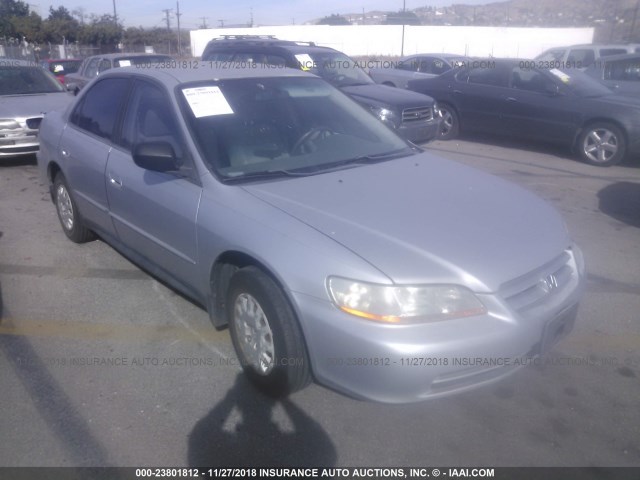 1HGCF86691A114355 - 2001 HONDA ACCORD VALUE SILVER photo 1