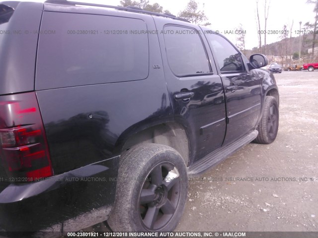 1GNFK13057J127053 - 2007 CHEVROLET TAHOE BLACK photo 6